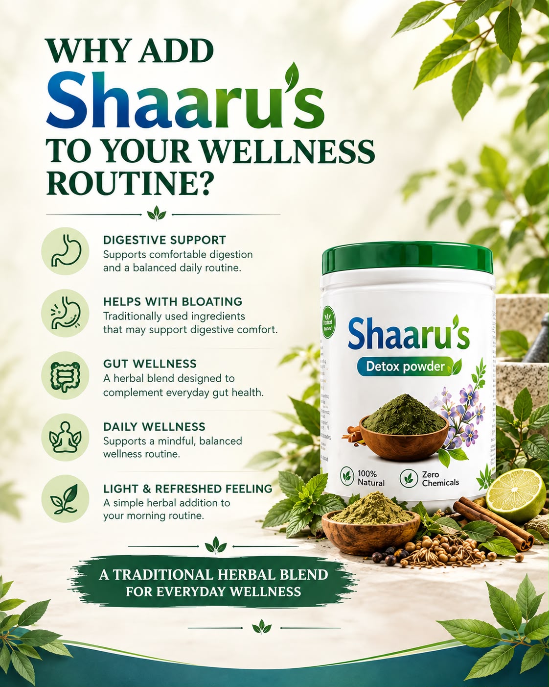 Shaaru's Detox Powder