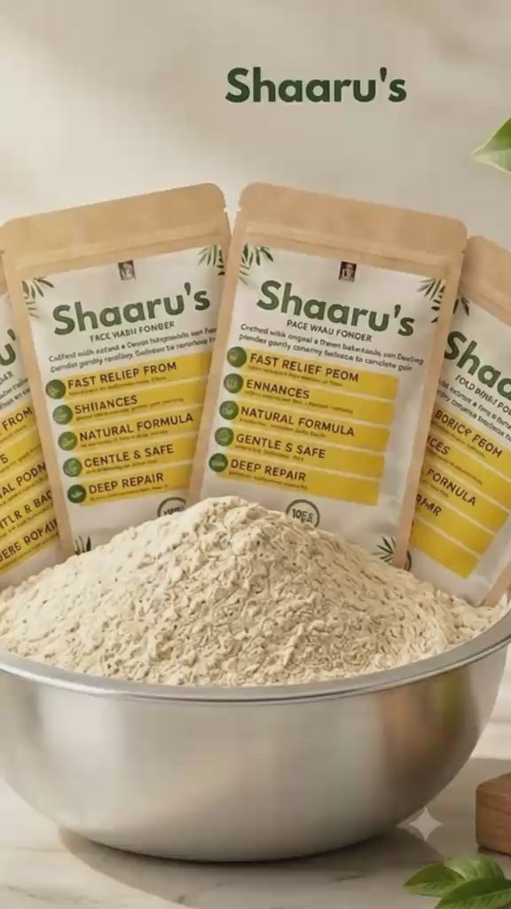 Shaaru's Facewash Powder
